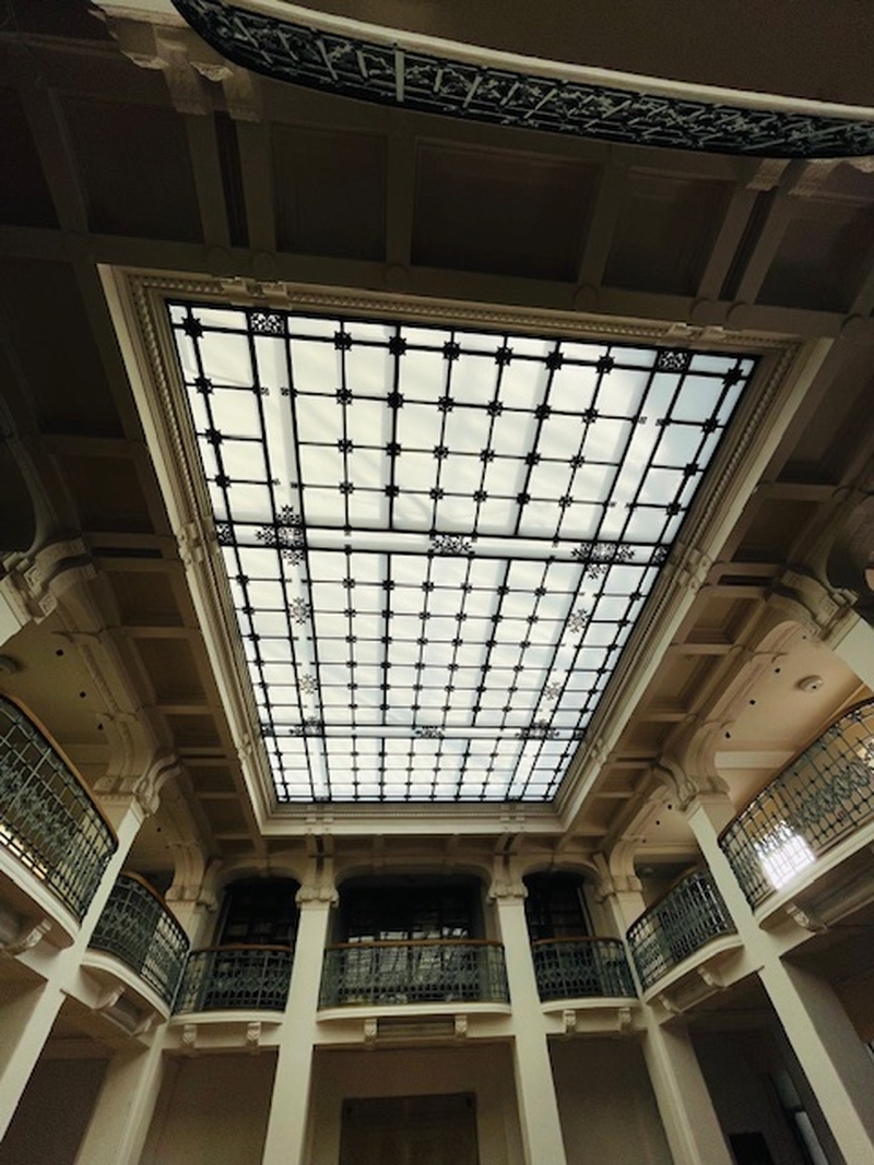 Lucernario sala Liberty